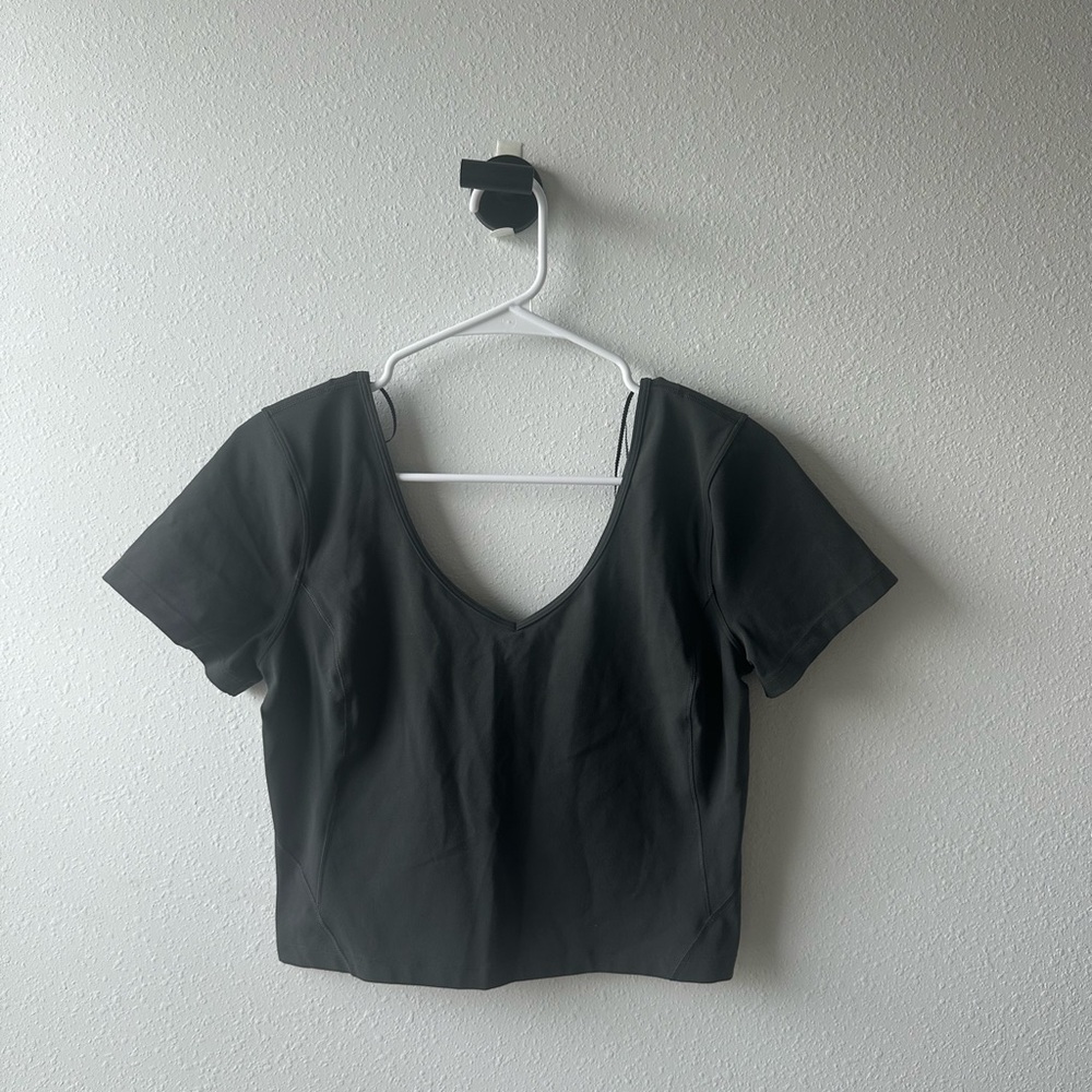 lululemon athletica Black Short Sleeve Top